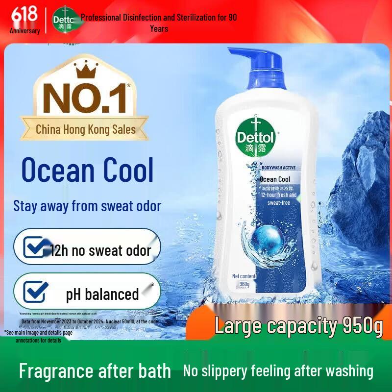Dettol Ocean Cool Shower Gel