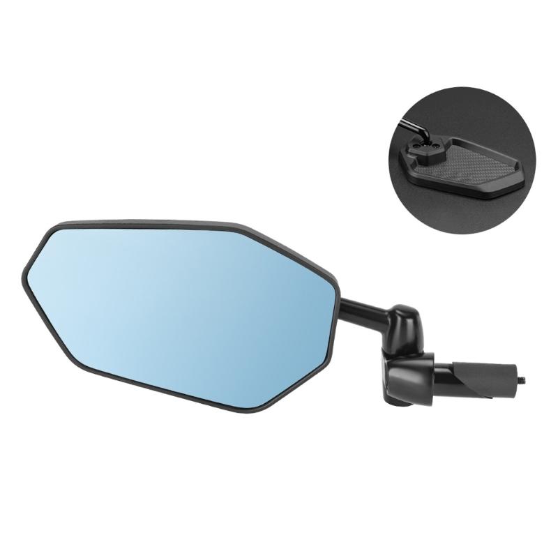 Bicycles 360 Degree Rotatable Handlebars Rearview Reflector Safety Mirror Adjustable Handlebar Bikes Rear View Mirror