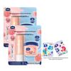Vaseline Sweet White Peach Lip Balm & Mask Duo with Brush, 2-Pack