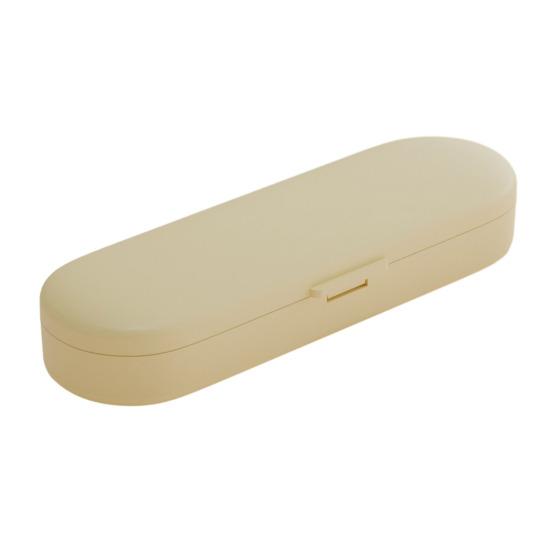 Pill Box with Independent Compartments Pill Organizer Silicone Ring Moisture Proof Travel Case for Morning Noon Evening