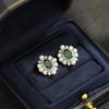 Cross-border explosive new trend flower stud earrings design sense niche sweet and exquisite stud earrings fairy personality small earrings
