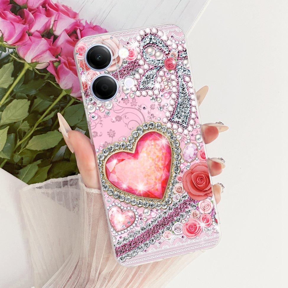 Transparent Casing For Vivo Y05 Cover Luxury Cute Cat Fashion Butterfly Cool Painted Funda For Y05 Vivo Phone Case