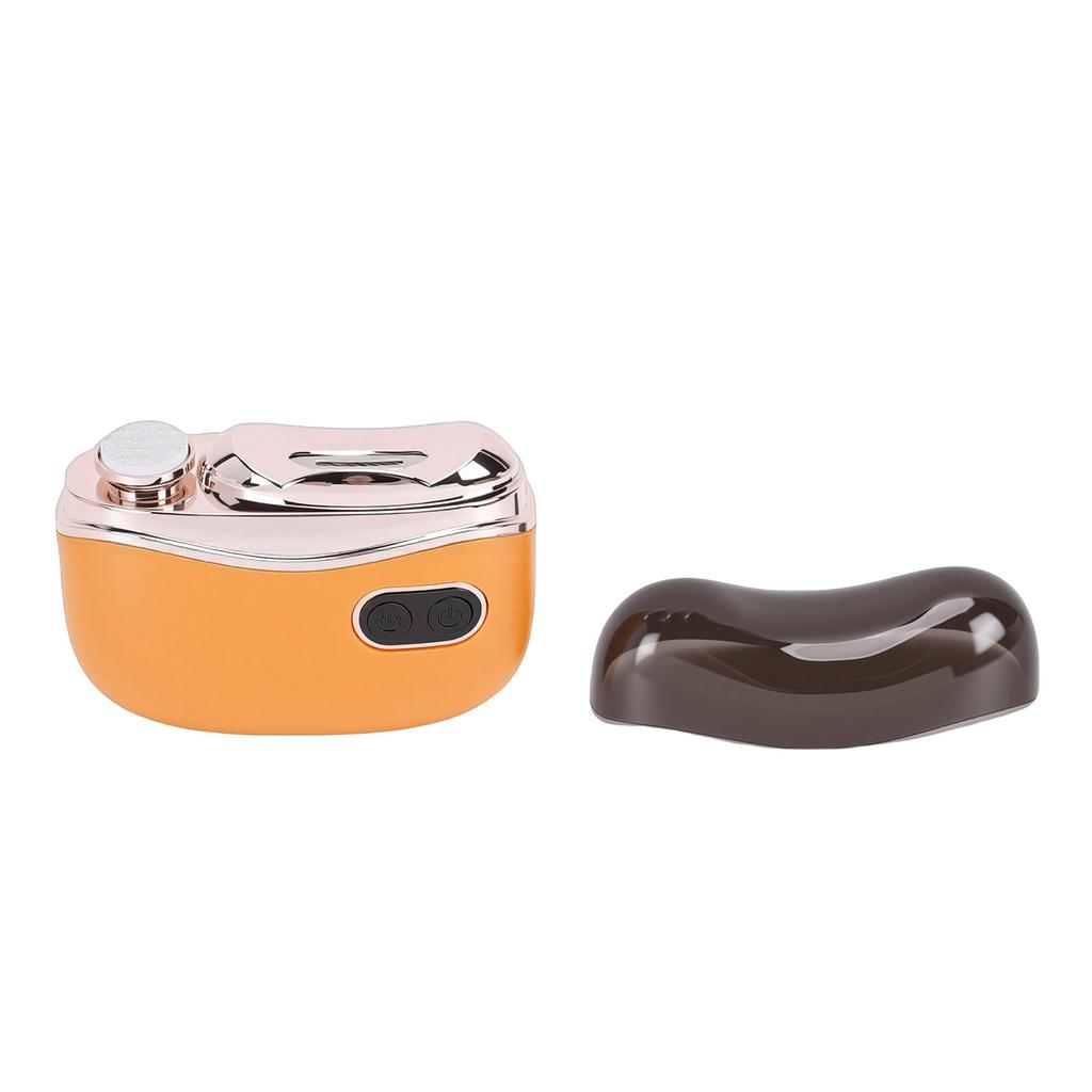 2 in 1 Automatic Electric Nail Clipper Grinding with LED Light USB Rechargeable Electric Nail Trimmer