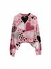 Valentine's Day Heart Long Sleeve Pullover Sweater - European & American Autumn/Winter 2026 Collection