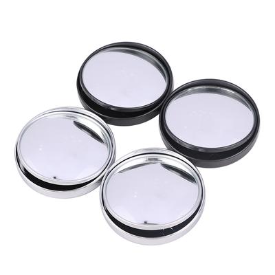 2 Pièces 3R-036 Rétroviseur Convexe Adhésif pour Angle Mort avec Grand Angle Réglable
