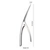 Food Grade Stainless Steel Shrimp Peeler Lightweight Easy Operation Perfect For Home Kitchen Seafood Cooking