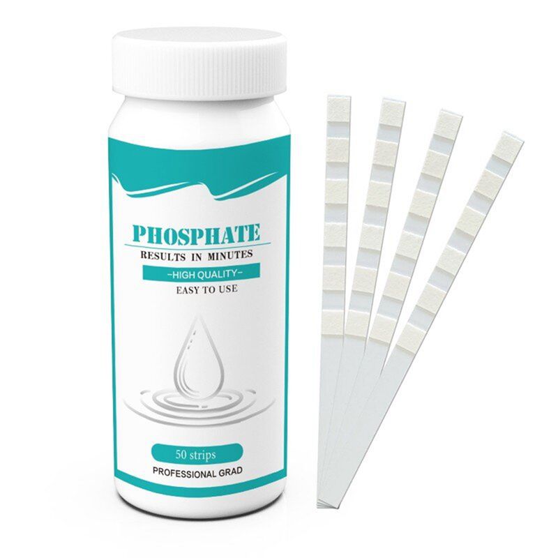 

M-Modern-Multiparameter Water Test Phosphate Test Strips For Fish Tanks And Pond Easy To Use, Fast Result Aquarium Test Strips білий