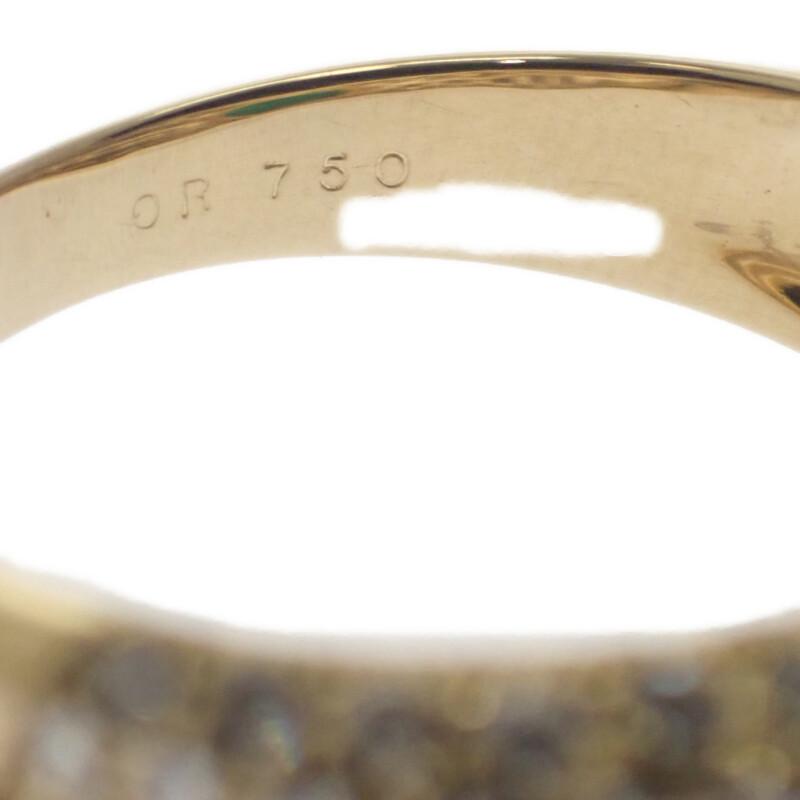 other  #14(JP Size) ring green K18 yellow gold Women