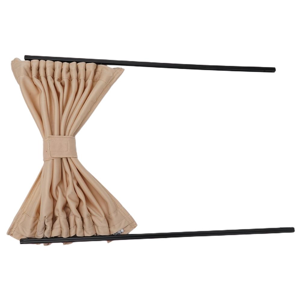 2*Universal Car Van/SUV VIP Casement Curtain Anti-UV Sunshade Visor 50*39cm Tape