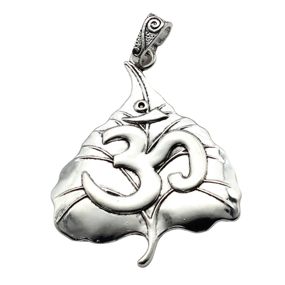Om Lotus Charms Sports Pendants For Spiritual Yoga Themed Jewelry