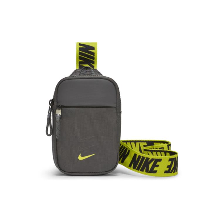 New Nike Polyester Fanny Pack, Sling Bag, Cell Phone Pouch, Crossbody Bag Unisex Gray BA5904-068