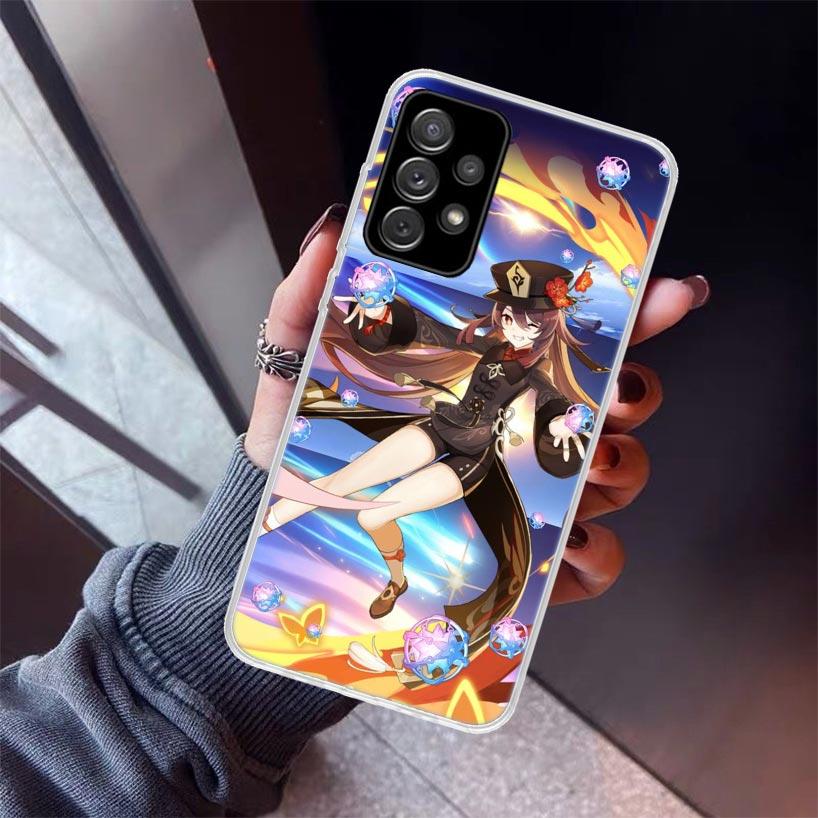 

Anime Genshin Impact Phone Case For Samsung Galaxy A17 A57 A37 A16 A26 A36 A56 A15 A25 A35 A55 A14 A13 A54 A53 A34 A24 A33 A23 G Samsung A14