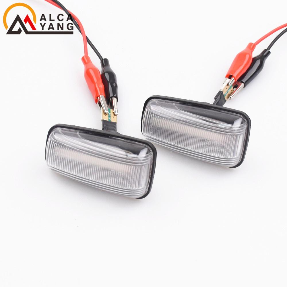 Dynamic LED Turn Signal Side Marker Light For Peugeot 306 106 406 806 Expert Partner For Citroen Berlingo Jumpy Saxo Xantia XM