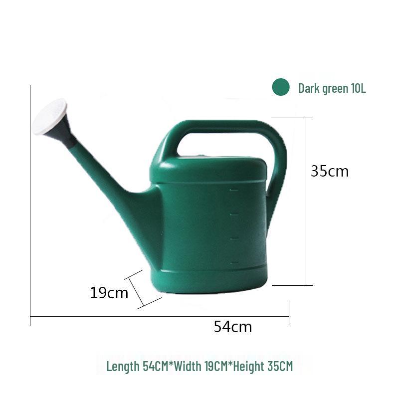 Large Capacity Plastic Watering Can 9003 for Balcony and Vegetable Planting with Long Spout