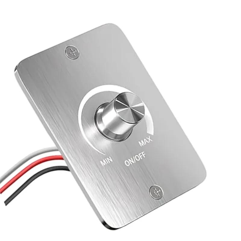 LED Dimmer Controller For PWM 12V 5A for RV and Trailer Lighting Control with Easy Wiring and Adjustable Brightness Knob