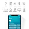 SwitchBot HomeKit Smart Plug Mini 15A, Energy Monitor, WiFi(2.4G Only) Outlet Works with Apple HomeKit, Alexa, Google Home, App Remote Control &