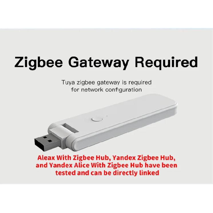 Zigbee 3.0 Smart Tuya Temperature Humidity Sensor APP Remote Control Thermometer For Smart Home Work With Alexa ZHA Zigbee2Mqtt