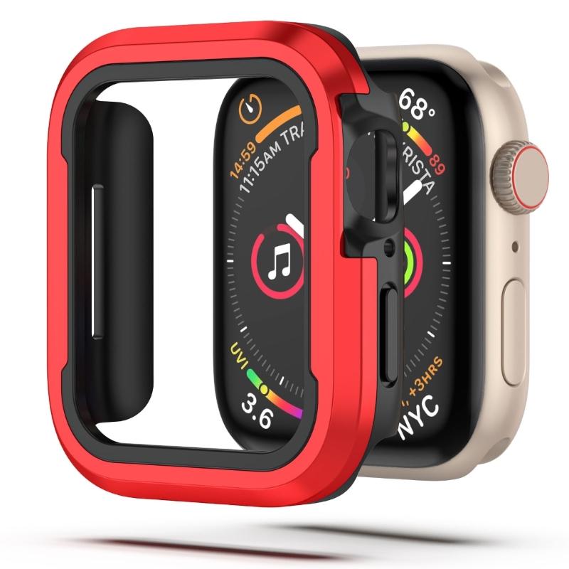 40/41/44/45mm Bumper Case Slim- Protective Cover Lightweight Aluminum & TPU Case Fitting for Watch S8/7/6/5/4/SE2