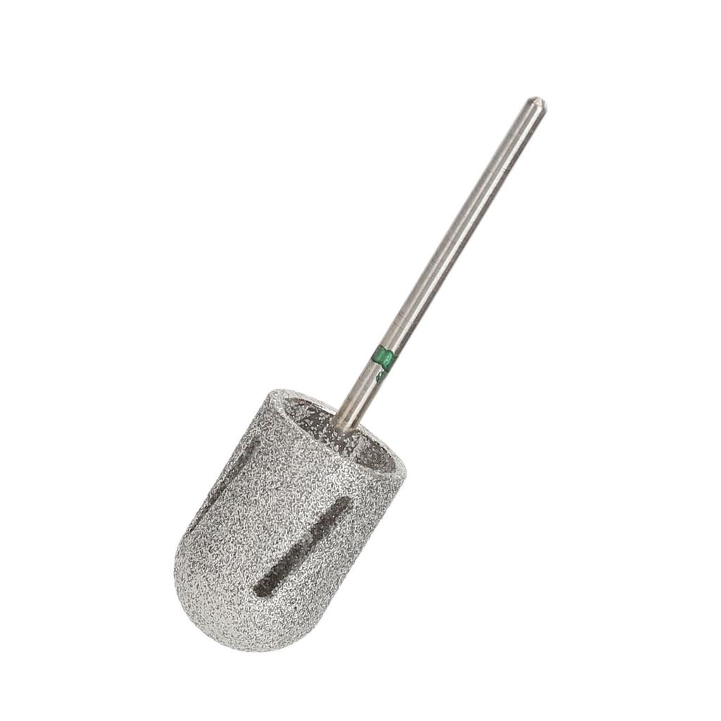 Stainless Steel Round Foot Nail Drill Bit Pedicure Foot Calluses Sanding Polishing Head for Cracked Skin Corns