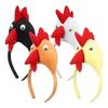 Child Kids Adult Chicken Chick Headband Animal Cosplay Props Birthday Gift Party Costume Carnival Halloween Christmas