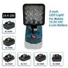 NEW Cordless LED Work Light For Makita 11.1V-18V Li-ion Battery Lantern Outdoor Flashlight Camping Lamp Emergency Lighting