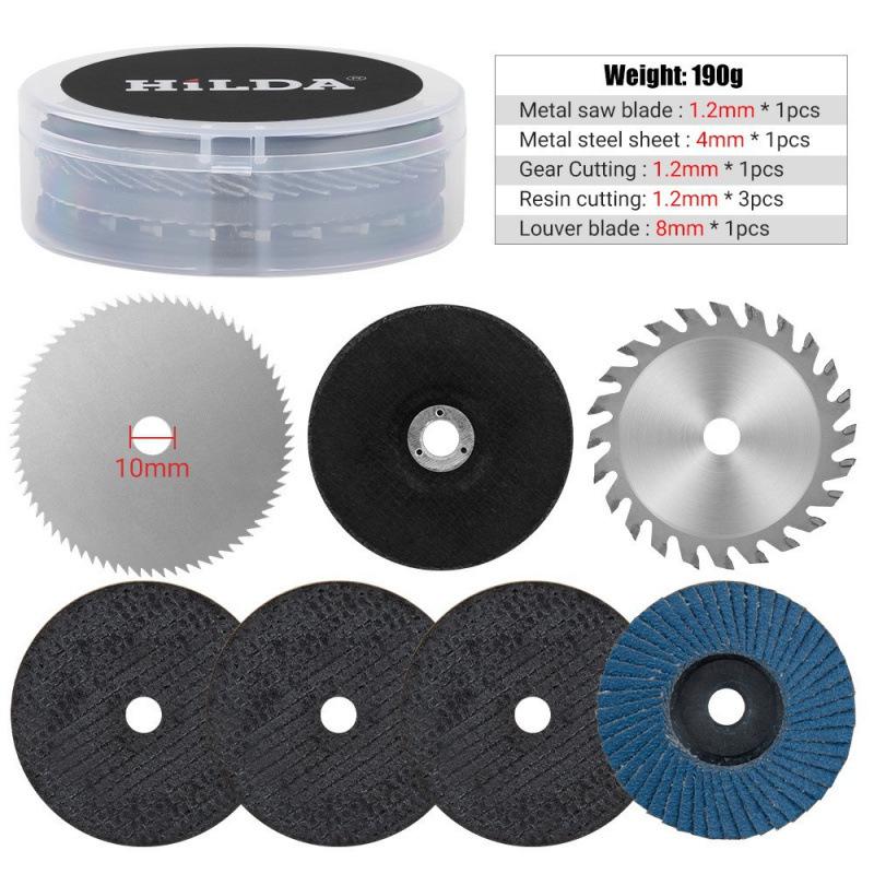 3-inch (75mm) Multifunctional Angle Grinder Accessory Set for Woodworking, Polishing, and Rust Removal.