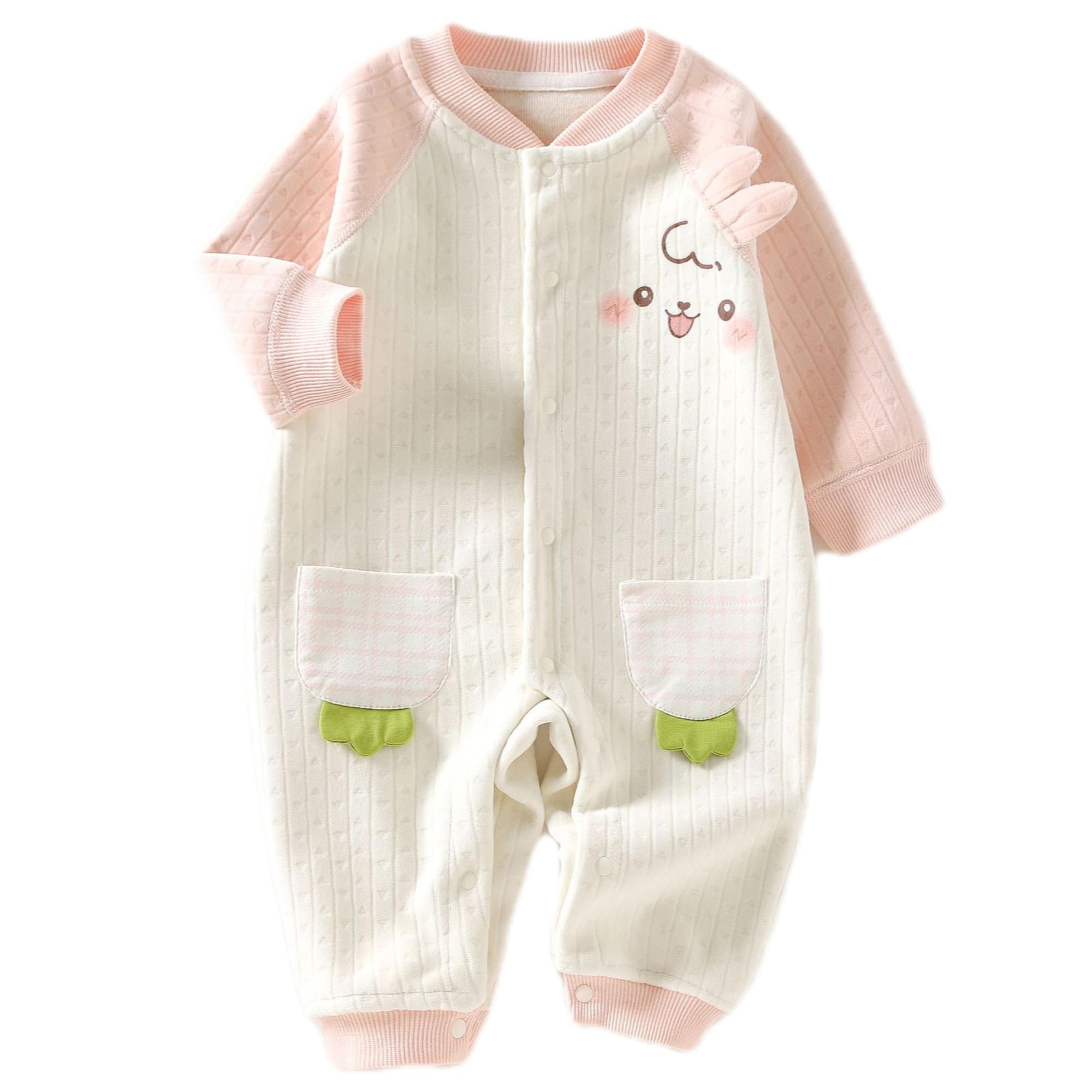 

Детская одежда для новорожденных с длинным рукавом, одежда для новорожденных, для девочек, ромперы, одежда, зима, осень, комбинезоны, рукава, нижнее белье, подарок, открытие, [80] розовый