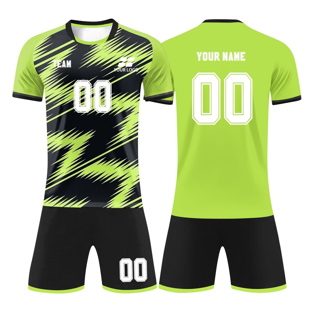 Personalizovaná sada košil Pánská Dívčí s číslem jména Vlastní fotbalové dresy pro chlapce tréninkový oblek