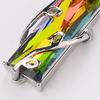 Colorful Faux Crystal Necklace Rectangular Pendant Necklace Stylish Vine Design Adjustable Dainty Necklace