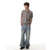 Summer Short-sleeved Polo Shirt Trendy Personalized Hollow T-shirt Men's Bottoming Shirt