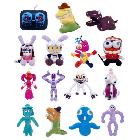 Circus Animal Plush Toy, Soft Stuffed Clown Doll for Kids, Cute Cartoon Character Plushie, Gift for Game Lovers Adults