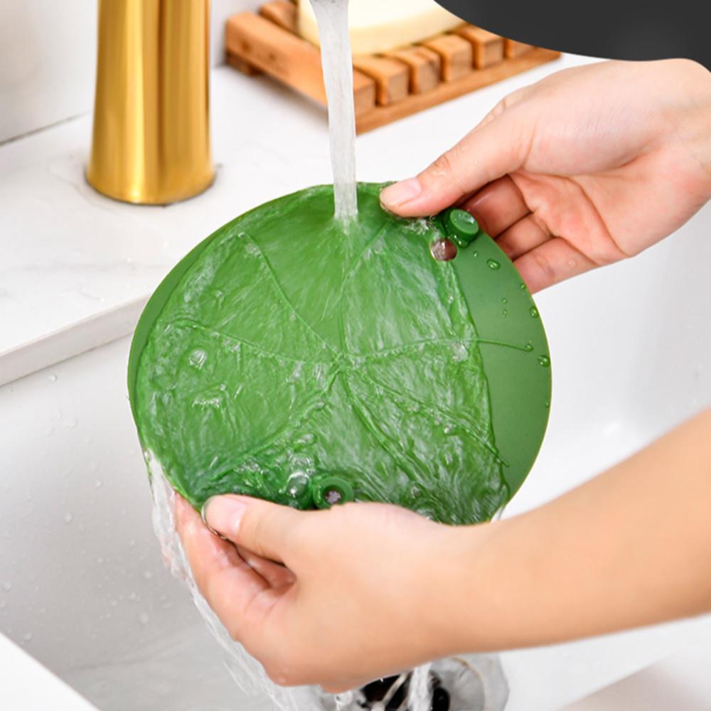 

Deodorant Lotus Floor Drain Mat Anti Blocking Water Stopper Creative Sink Filter Sink