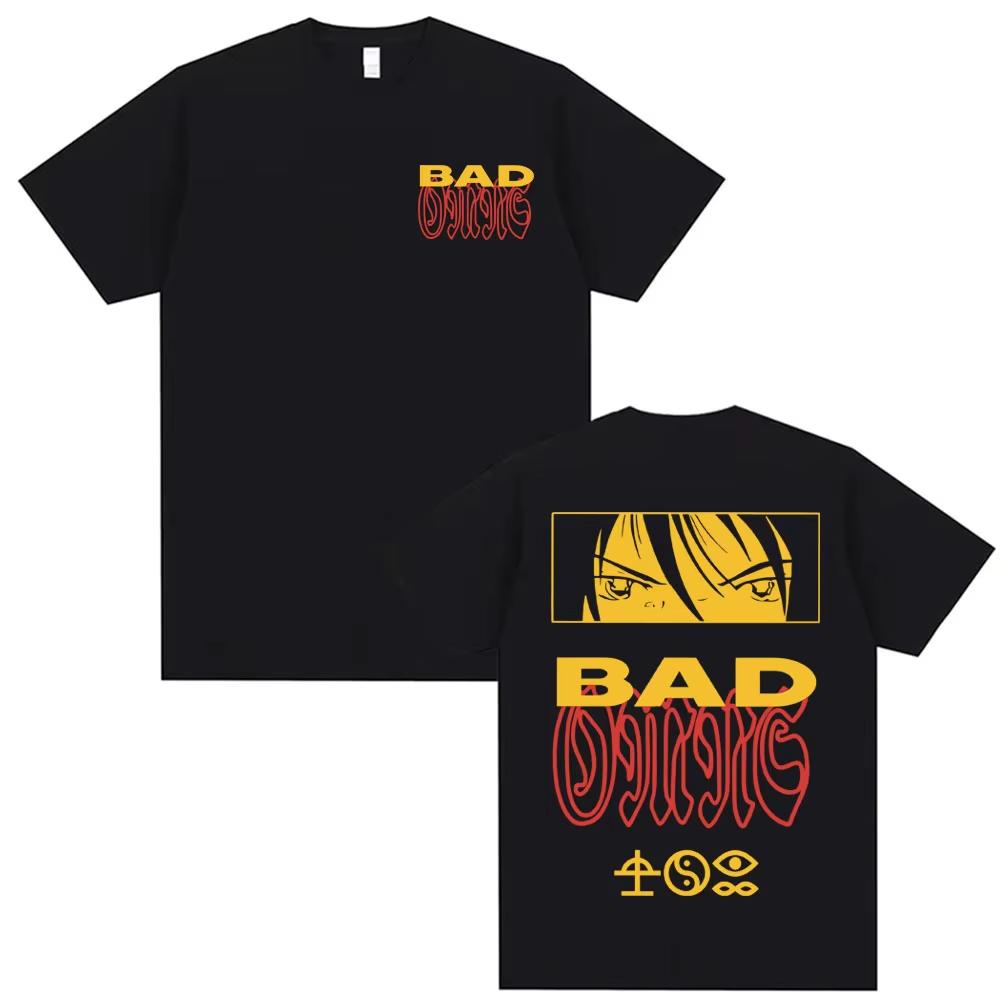 

Bad OUnisex Band DYFL NA Tour Merch 2026 T Shirt Unisex Women Fashion Vintage High Street Tshirts Casual Cotton Short Sleeve T Shirts 2XL