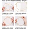 Cat  Pattern  Embroidery  Kit Embroidery Diy Package 20cm Embroidery Stretch Handmade Sewing Craft
