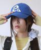 Haisan Big Symbol Baseball Cap Summer Blue
