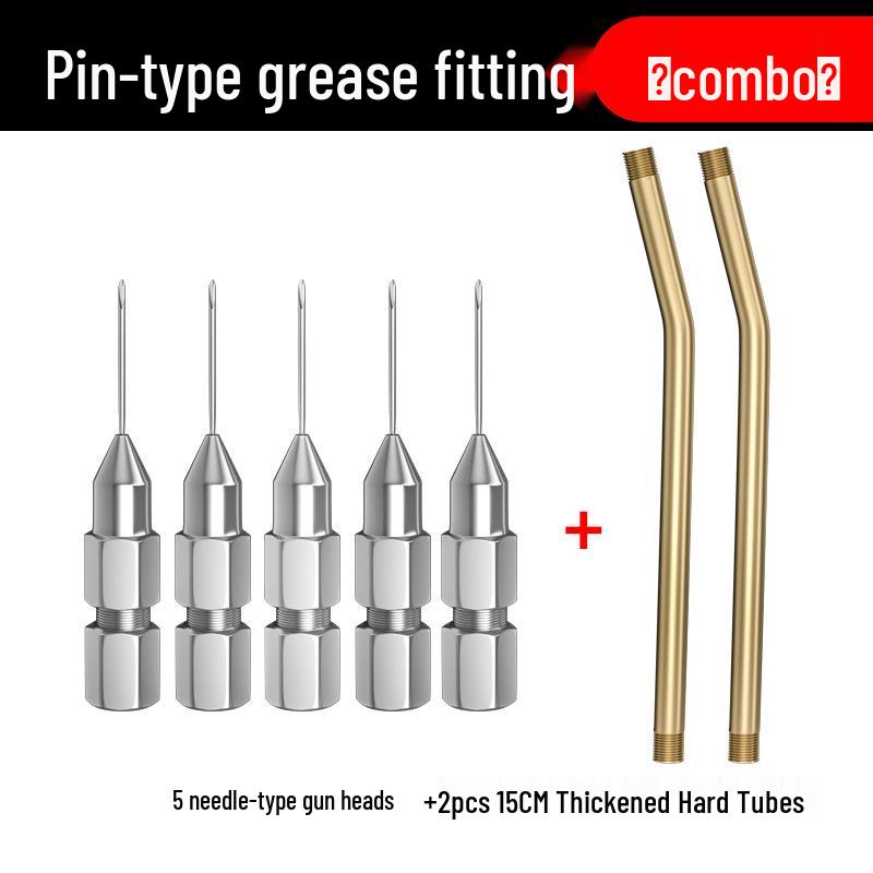 Needle-Type Grease Gun Nozzle for Bearing Maintenance