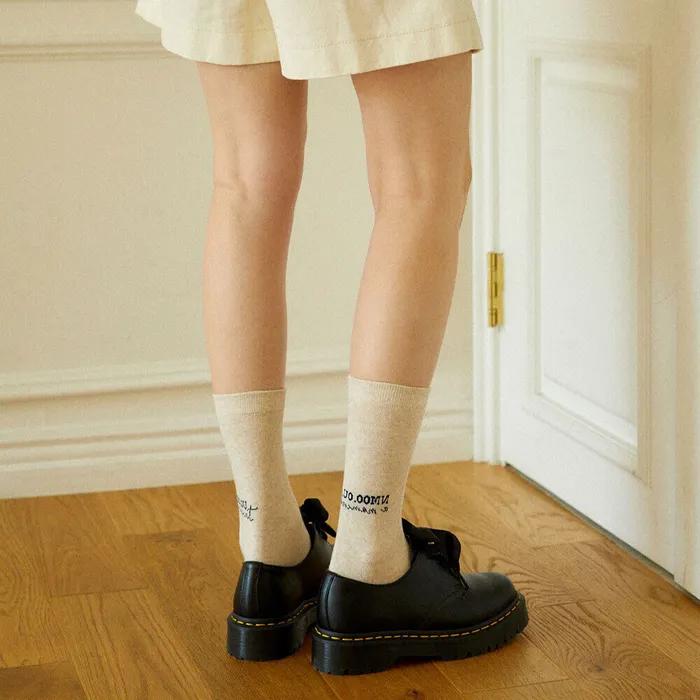 S36_NMOU MUJI SOCKS_oatmeal