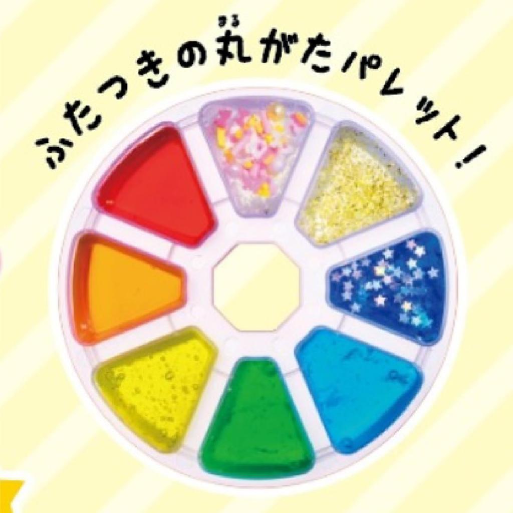 Gakken Girls Craft Colorful Slime Palette & Squishy Charm (Ages 6 and up) Q750939