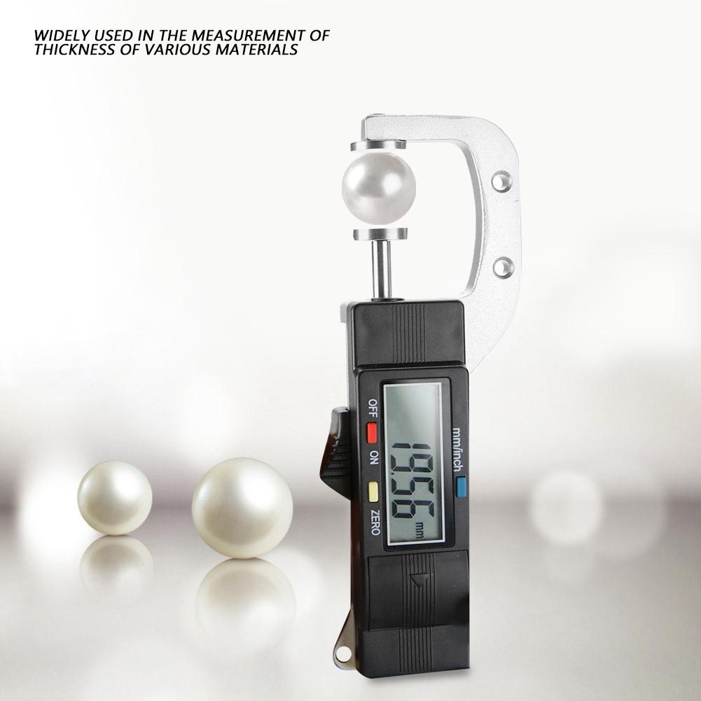 Horizontal Type Electronic Digital Display Caliper Thickness Gauge Measuring Tool 0 25mm
