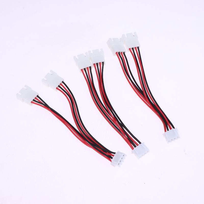 Xh2.54Mm Y-Splitter Cable Male To 2 Female Connector 26Awg Power Extension Cord 2/3/4/5/6 Pin Splitter Cable Adapter