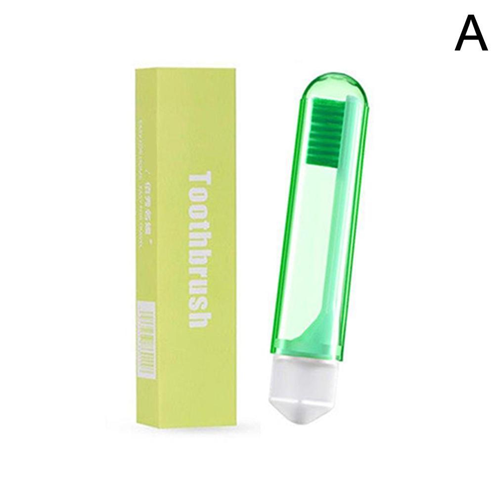 Portable Folding Travel Toothbrush Super Soft Bristles Easy To Carry Oral Care Tool Camping Hiking Outdoor Essentials Compact