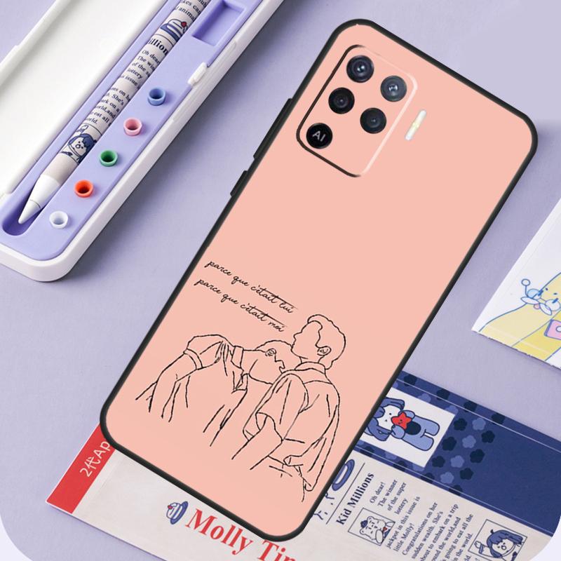 Call Me By Your Name Elios Faces For Oppo A96 A76 A16 A94 A74 A54 A15 A18 A38 A58 A78 A98 A40 A60 A80 A57 A17 A77 A5 Pro Case