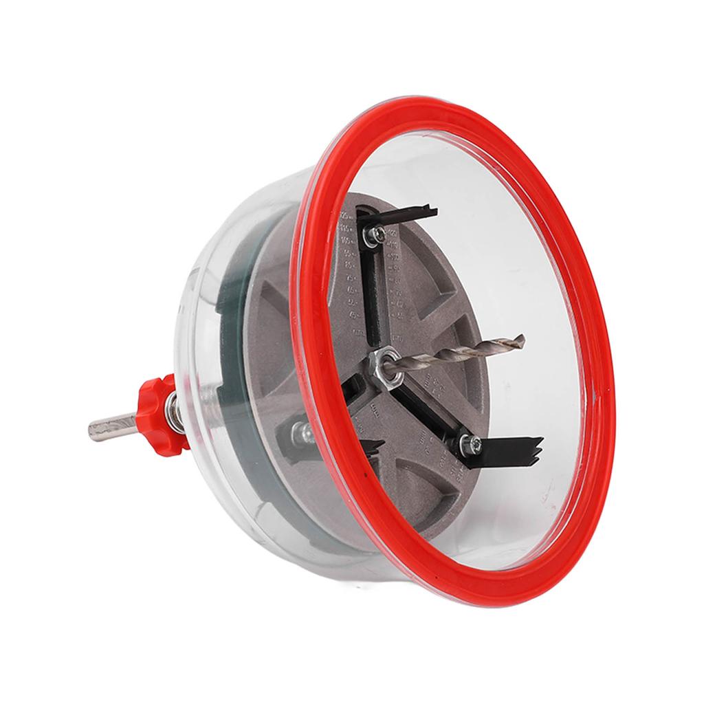 Fierăstrău perforator reglabil cu capac de praf, burghiu central pentru bielă, set de chei hexagonale pentru burghiu