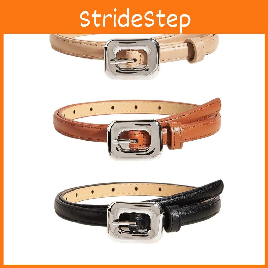 Pu Fashion Womens Leather Belt With Alloy Buckle For Casual Office Wear Fashion