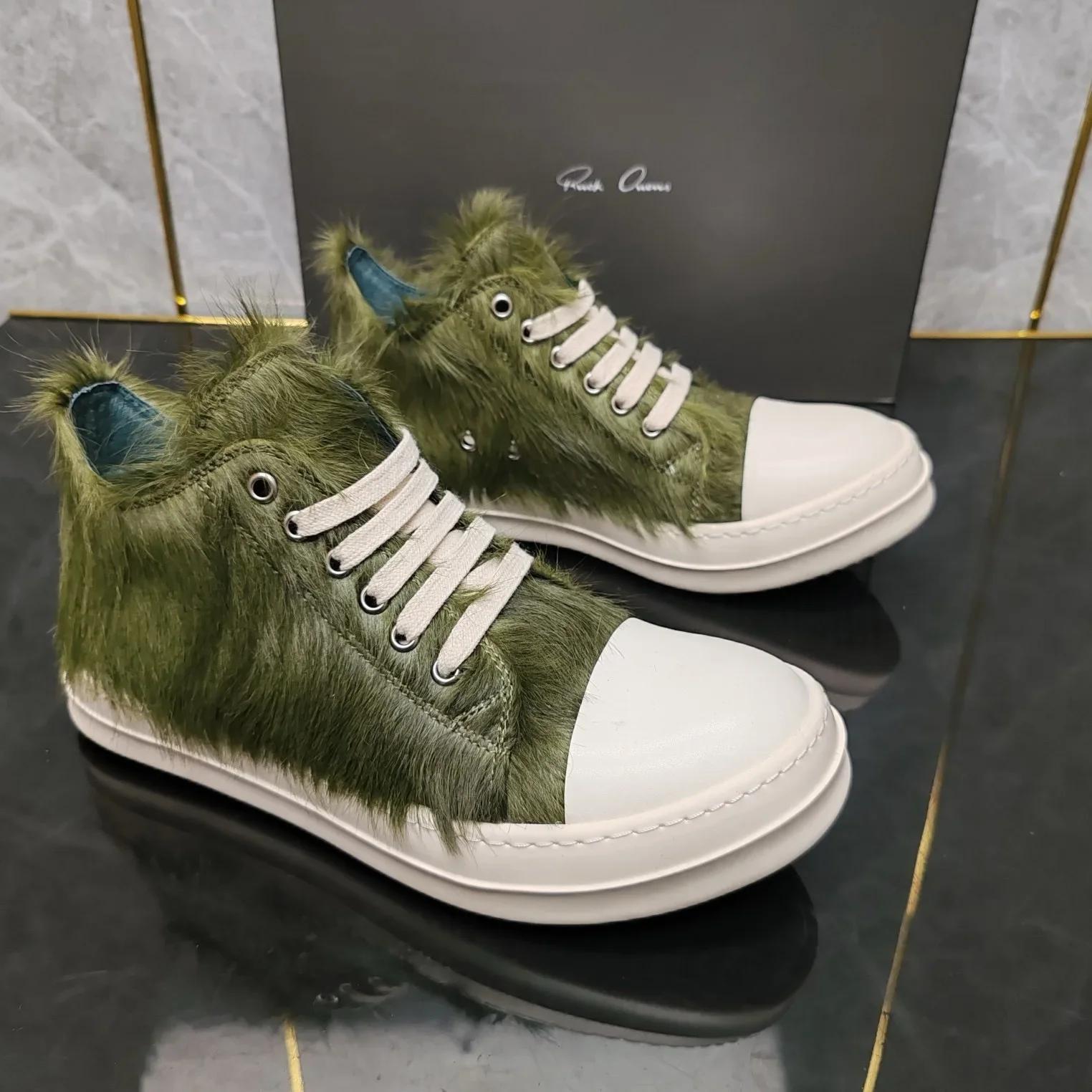

Top quality thick bottom Horse Hair Low-top Casual Are Comfortable and Soft Students Shoes Are Personalized Harajuku Style. 36