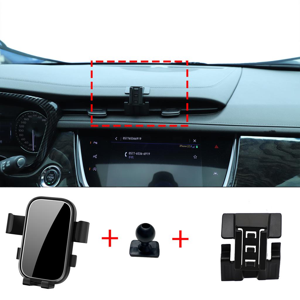 Car Mobile Phone Holder for Cadillac XT6 XT5 2016~2025 Navigation Stand Auto Accessories GPS Bracket