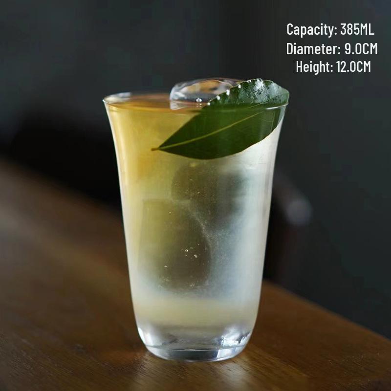 Kimura Series Sea Wave Glassware: Long Drink, Mojito, Collins, Cocktail, Ultra-thin Whiskey Cups