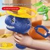Kids' T-Rex Bamboo Dragonfly Toy: Hand-Pulled Flying Disc for Outdoor Parent-Child Fun