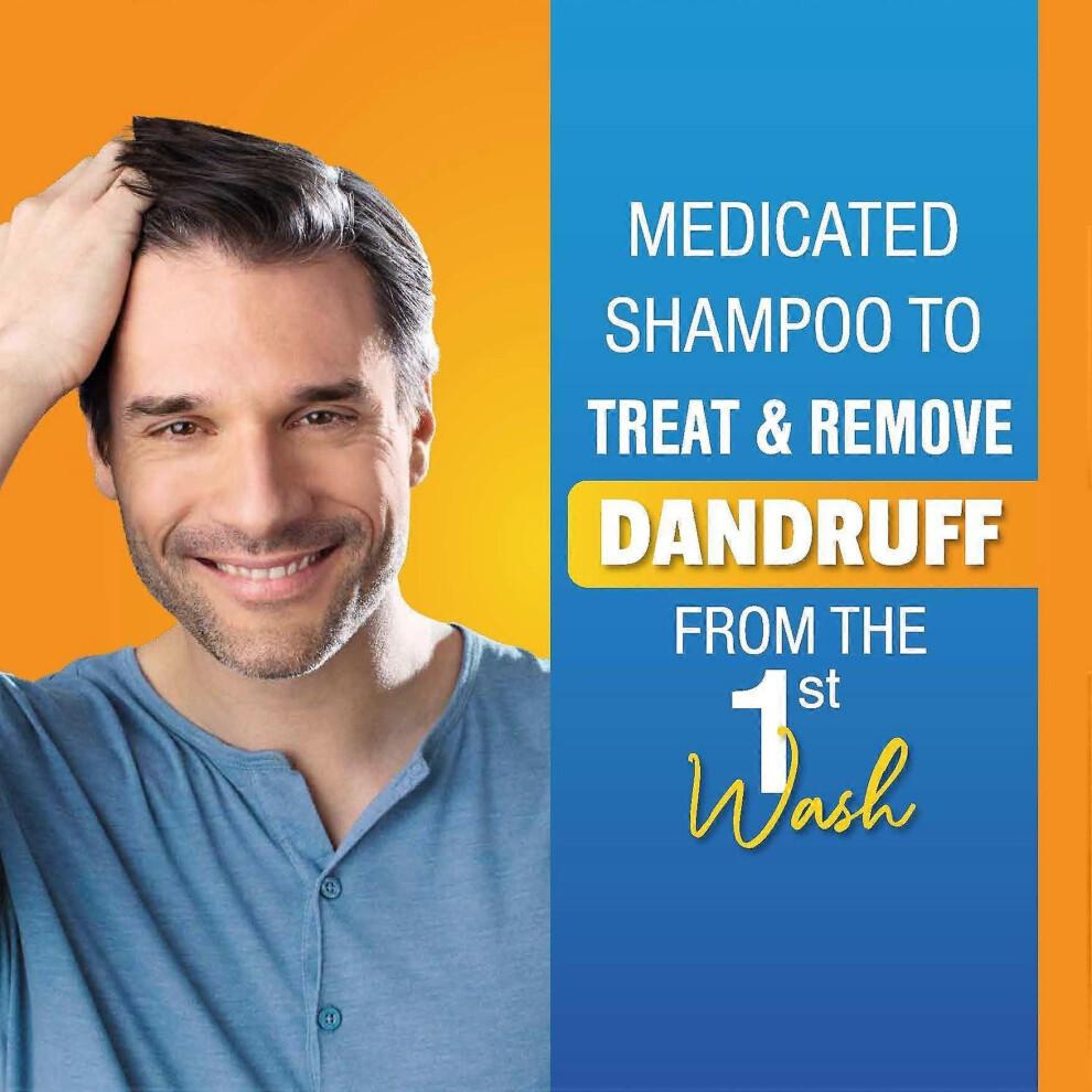 Anti-Dandruff Shampoo - Pink, 60ml, Soft Cleansing, for Men & Women, Fragranced