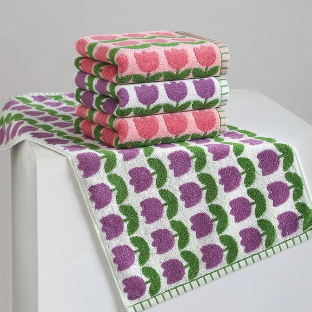 70x140cm Cotton Face Towel Thickened Couple Shower Towel Dry Hair Towel Hand Towel  Adult